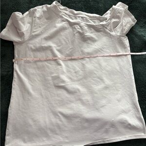 White Short Sleeve Top